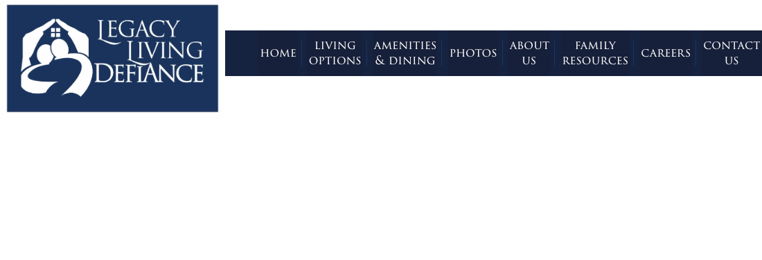 Legacy Living Defiance